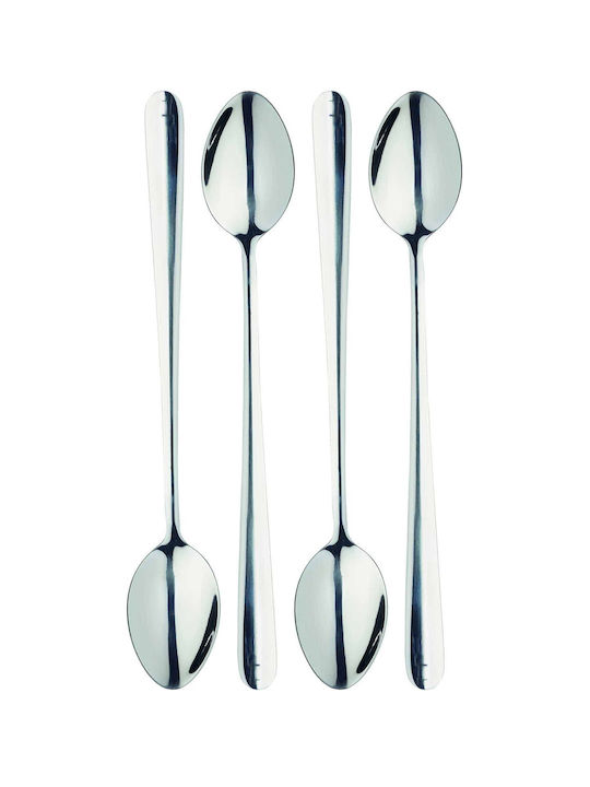 Kitchen Craft Φαγητού Ανοξείδωτα Ασημί 12cm 4τμχ