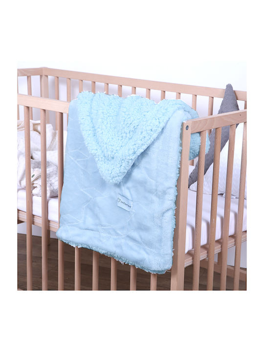 Bimbidreams Pătură Pepinieră Swaddling Stars 80x110 cm