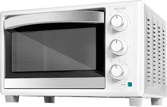 Cecotec Bake & Toast 2300 Ηλεκτρικό Φουρνάκι 23lt Χωρίς Εστίες Λευκό