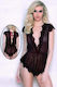 Pretty Lingerie Sexy Bodysuit Rot