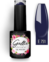 Gellie Soak Off E Semi-Permanent Nail Polish Bl...