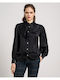 Langärmelig Damen Hemd Black