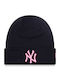 New Era Knitted Beanie Cap Black