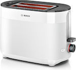 Bosch MyMoment Toaster 2 Schlitze 950W Weiß