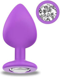 LateToBed Anal Plug Medium Purple