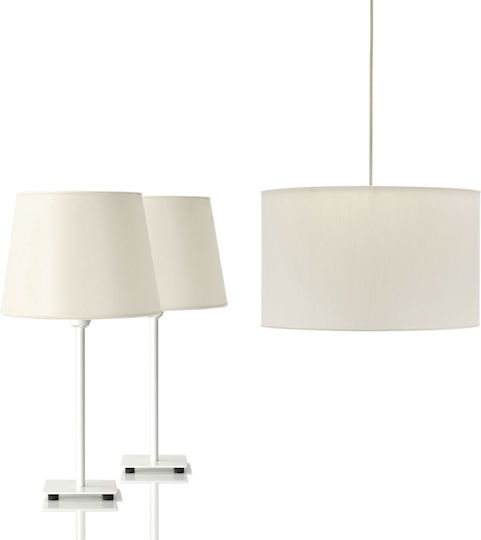 Veis Σετ Με Φωτιστικά Κρεβατοκάμαρας Pendant Light Beige