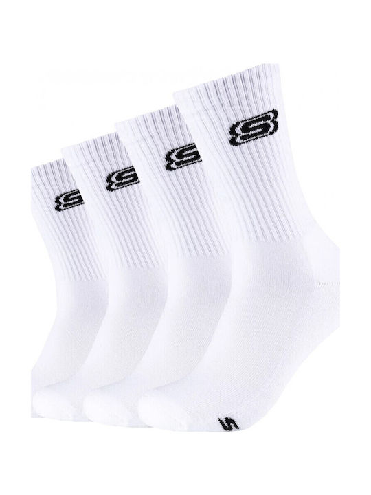 Skechers Тенис Чорапи Бял 1 чифт