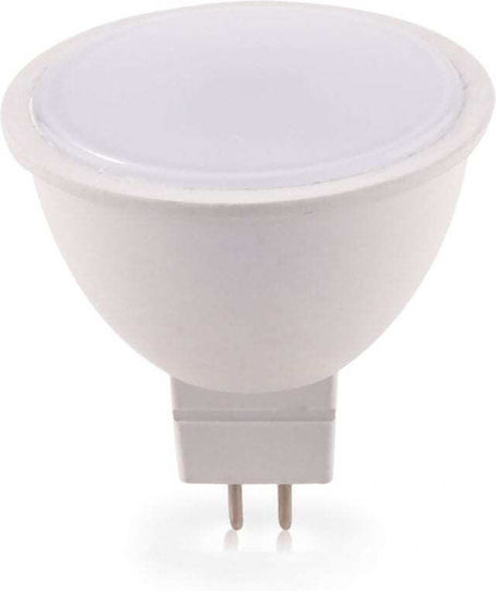 Redled Λάμπα LED 5W για Ντουί GU5.3 και Σχήμα MR16 Ψυχρό Λευκό 400lm