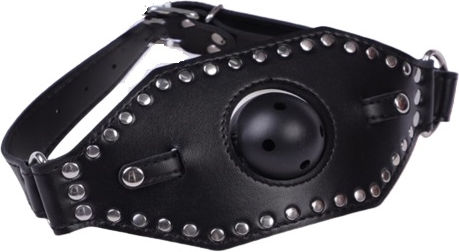 STD Knebel in Schwarz Farbe