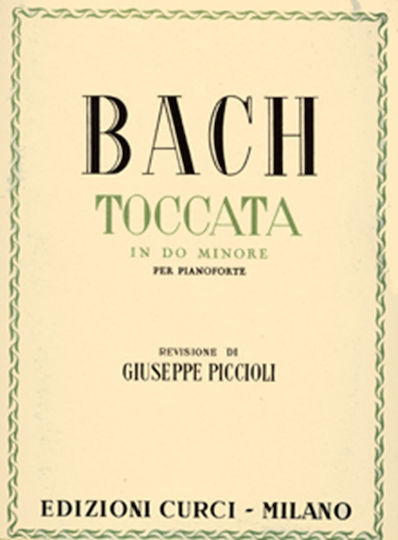Curci Bach - Toccata In Do Minore Per Pianoforte / Εκδόσεις за Пиано