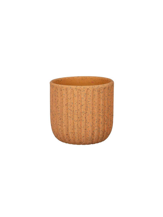 Mica Flower Pot Brown 1114670