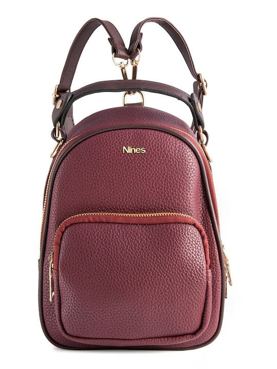 Nines Women's Bag Backpack Burgundy