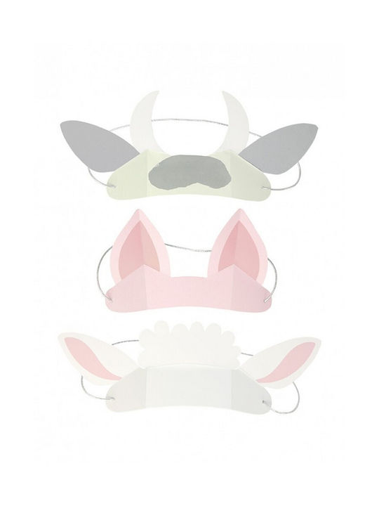 Carnival Paper Mask 8pcs