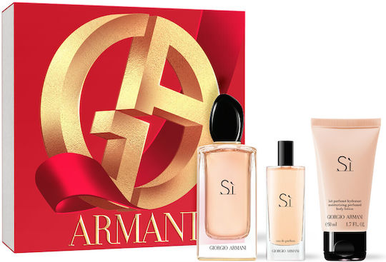 Giorgio Armani Si Damen Set mit Eau de Parfum