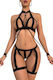 Pretty Lingerie Seturi de lenjerie sexy Negru AN10034