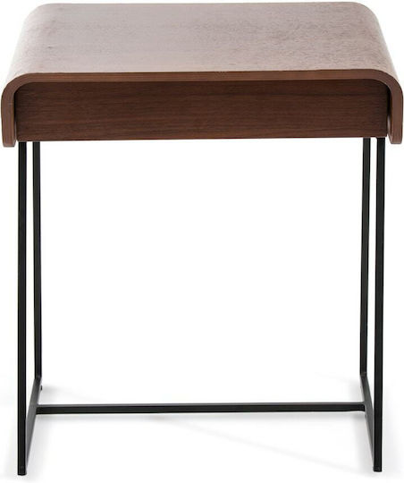 Nachttisch Bardi Metall Braun 40x45x49cm