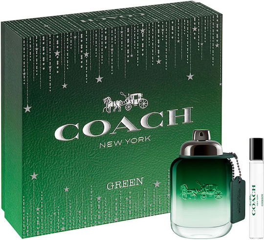 Coach Green Women's Set with Eau de Toilette