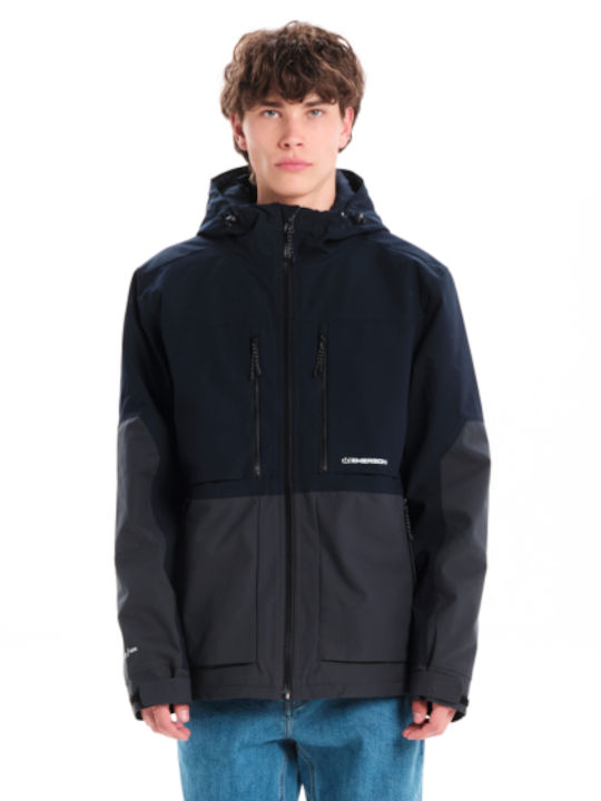 Emerson Winter Jacket Waterproof Dark Green/nav...
