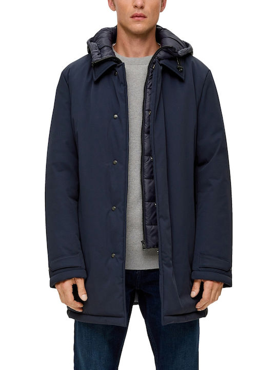 Red Label Χειμωνιάτικο Μπουφάν Puffer Κόκκινο