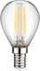 Goobay Λάμπα LED 4W 80mm για Ντουί E14 Θερμό Λευκό 470lm