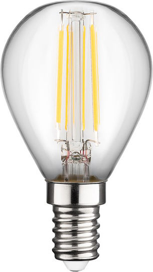 Goobay Λάμπα LED 4W 80mm για Ντουί E14 Θερμό Λευκό 470lm