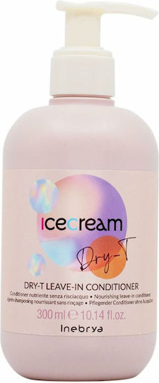 Inebrya Ice Cream Dry-t Leave In Conditioner για Φριζαρισμένα Μαλλιά 300ml