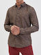 Long-sleeved Corduroy Shirt Khaki