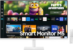 Samsung M50C S27CM501EU VA HDR Smart Monitor 27" FHD 1920x1080 με Χρόνο Απόκρισης 4ms GTG