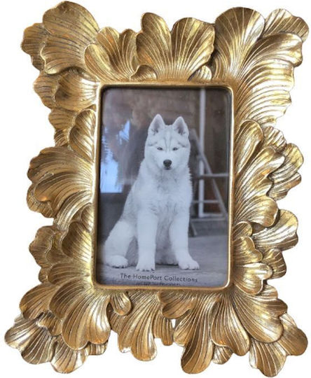 La Belle Maison Polyresin Photo Frame with Gold Frame D799