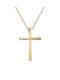 Gold Kreuz 14K mit Kette