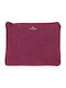 Verde Toiletry Bag in Burgundy color