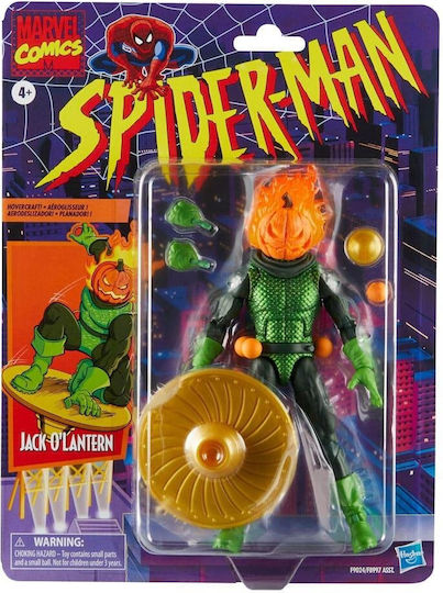 Action Figure Jack O'lantern Spider-Man for 4+ years old Years 15cm.