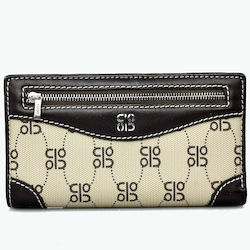 Cobo Women's Wallet Classic Beige