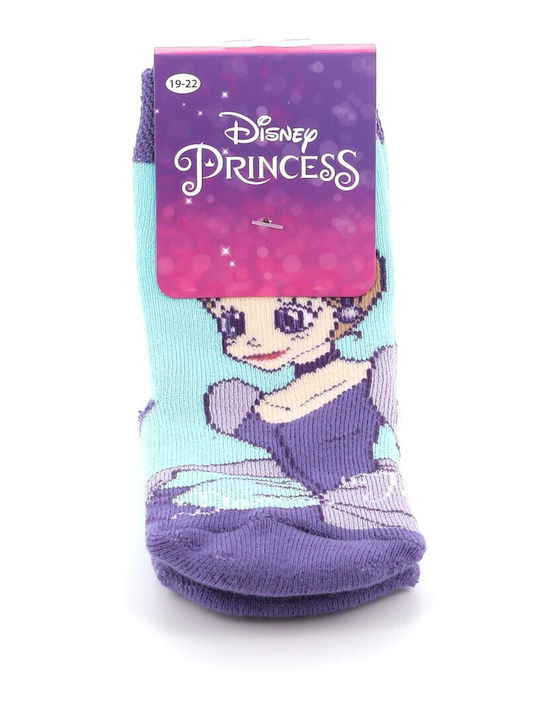 Disney Kids' Socks Princess Purple