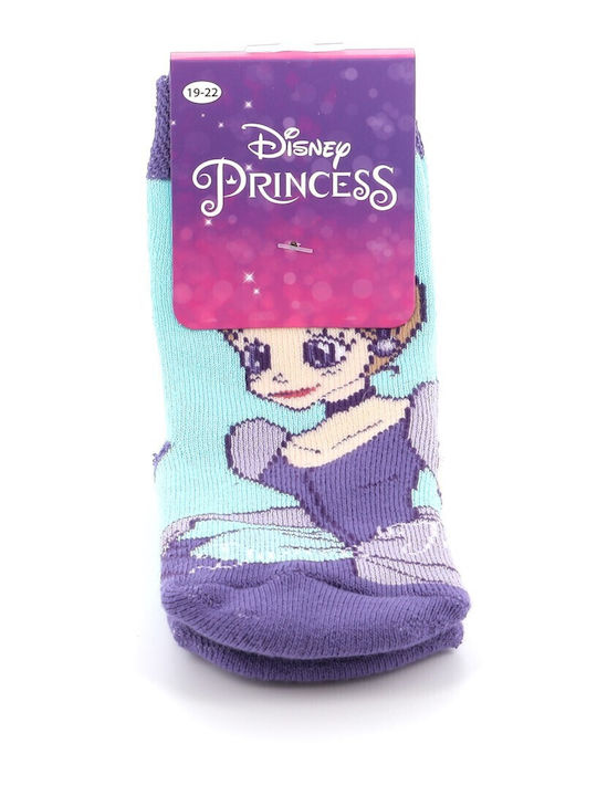 Disney Παιδικές Κάλτσες Princess Μωβ