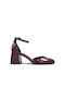 Beatris Pumps Burgundisch