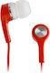 Setty 80-0222-008-R In-ear Handsfree με Βύσμα 3.5mm Κόκκινο