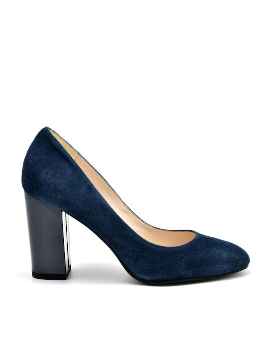 Lodi Navy Blue Heels