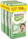 Βρεφική πάνα Babylino Sensitive No6 13-18 Kg SUPER PACK 114 τμχ – Φροντίδα για Ευαίσθητο Δέρμα