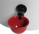 Copele Automatic Watering Can for Chickens and Poultry 7x7cm.