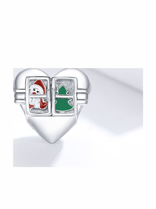 Daskalakis Charm mit Steinen aus Silber mit Zirkon