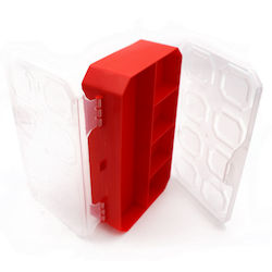 Tool Compartment Organiser Red 23x12.5x5cm