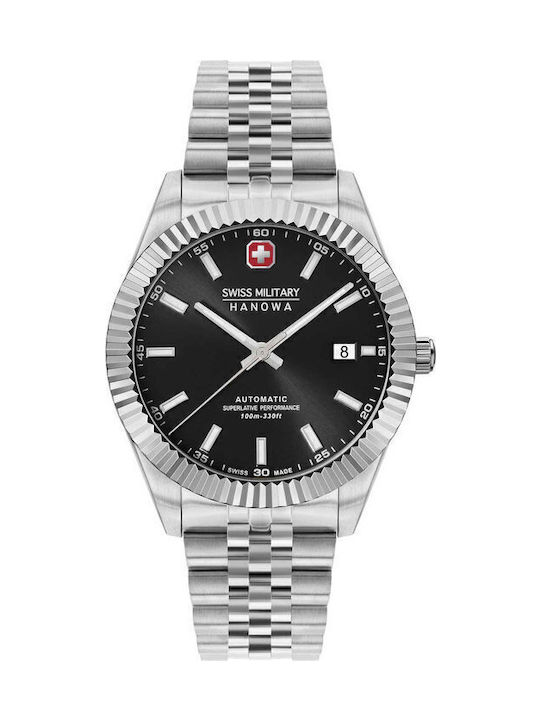 Swiss Military Hanowa Uhr Automatik mit Metallarmband