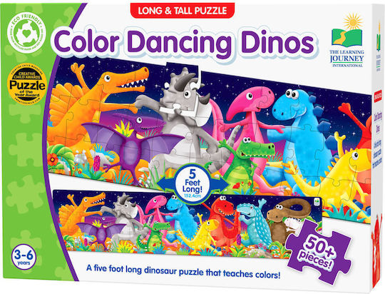Puzzle pentru Copii Dinozauri pentru 3+ ani+ Ani 50buc The Learning Journey