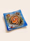 La Belle Maison Square Glass Decorative Platter Blue 18x18x2cm