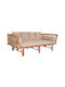 Aliki Canapea cu patru locuri Exterior Rattan cu Perne 200x100x86cm