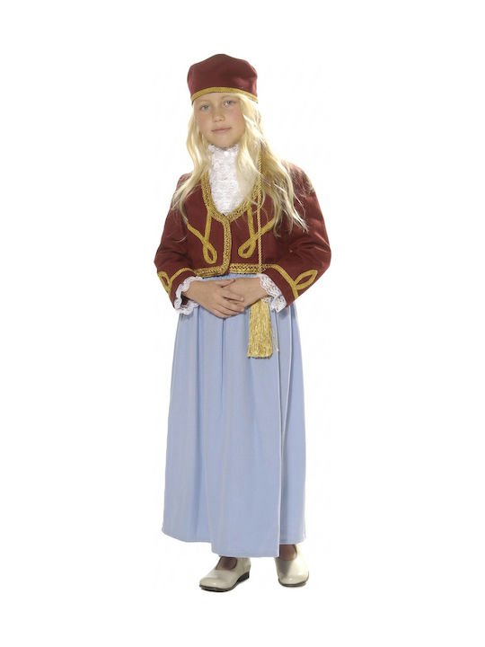 Traditional Kids Costume Amalia with Porphyra w...