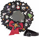 Carnival Wreath Black