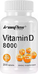 Ironflex Nutrition Vitamin D 8000iu 200 Registerkarten