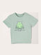 Παιδικό T-shirt πράσινο ανοιχτό